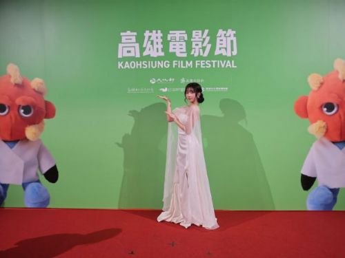 Wing Stars一粒首登紅毯化身白紗仙女，以評審身分亮相TTXC，2025高雄電影節